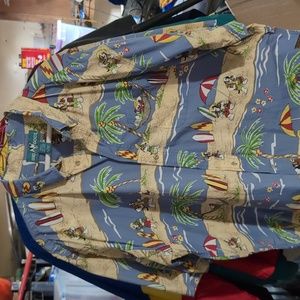 Garage Sale!! Big Dogs XXL camp shirt all over print